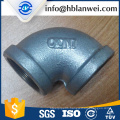 Hot dipped galvanized malleable iron pipe fittings